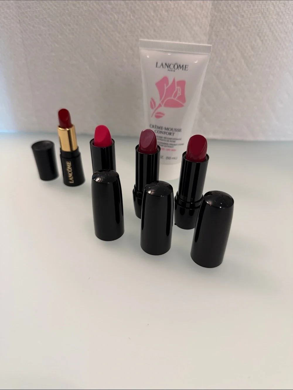 Lancôme Lipsticks and Travel Cleansing Cream
